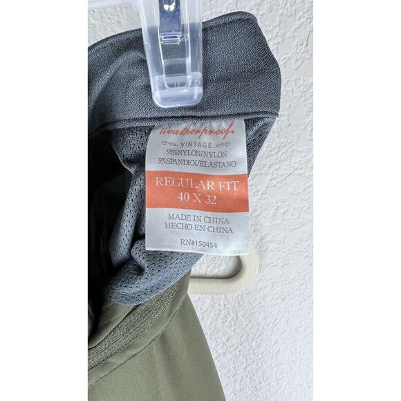 Weatherproof Vintage Mens Pants Flex Utility Stretch Canvas Cargo 40 x 32 - Picture 6 of 7